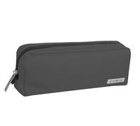 Comix - Trousse d'école, Trousse Enfant et Fille rectangulaire, idéale pour Ranger la Papeterie, avec Fermeture à glissière Pratique, 22 x 8,5h x 5, Noir, Casual