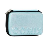 Comix - Trousse d'école, Trousse Maxi Zip pour Enfants et Adolescents avec kit de Papeterie Inclus, Coque Rigide avec Maxi Logo en Relief et tirazip en métal, 14,5 x 21h x 6,5 cm, Azzutto, Casual