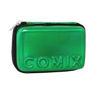 COMIX, Trousse Scolaire, Trousse Maxi Zip pour Enfants et Adolescents, avec Set Papeterie Inclus, Couverture Rigide avec Maxi Logo en Relief et Tirette en Métal, 14,5 x 21h x 6,5 cm