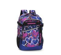 COMIX WBS, Sac À Dos École, 2 Compartiments Principaux, 2 Poches Frontales, Dos Thermoformé Rembourré, Bretelles Rembourrées et Réglables, Poignée Rembourrée, 32x44,5Hx20 cm