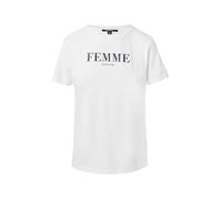 comma 2157321 T-Shirt, Blanc, 48 Femmes