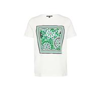 comma 2160829 T-Shirt, Blanc, 48 Femmes