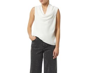 comma 2163368 T-Shirt, Blanc, 42 Femme