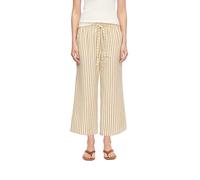 Comma 2180577 Pantalon à Plis 7/8 pour Femme, Marron, 34