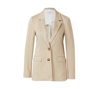 COMMA Blazer beige / beige foncé, Taille 40