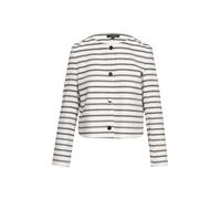 COMMA Blazer noir / blanc, Taille 42