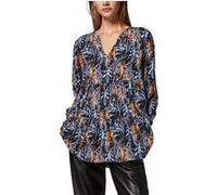 Comma Blouse Blue Taille: 38 | Chemisiers Outlet | Femme | Bleu