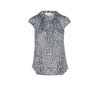 COMMA Chemisier bleu-gris / gris / noir, Taille XL