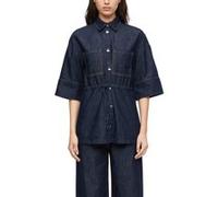 Comma Blouses Blue Denim Taille: 34 | Chemises à boutons Outlet | Femme | Bleu
