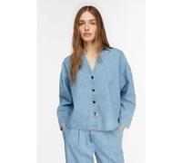 Comma Blouses Blue Denim Taille: 46 | Chemises à boutons Outlet | Femme | Bleu