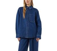 Comma Blouses Blue Denim Taille: L | Chemises à boutons Outlet | Femme | Bleu