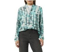 Comma Blouses Blue-green Aop Taille: 44 | Chemisiers Outlet | Femme | Bleu
