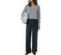 Comma Blouses Blue-marine Taille: 34 | Chemisiers Outlet | Femme | Bleu