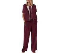 Comma Blouses Burgundy Taille: 38 | Chemisiers Outlet | Femme | Marron