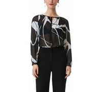 Comma Blouses Grey/black Taille: 38 | Chemisiers Outlet | Femme | Gris