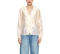 Comma Blouses Grey/black Taille: 38 | Manches longues Outlet | Femme | Gris