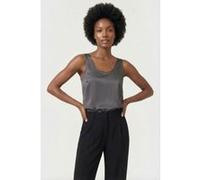 Comma Blouses Grey/black Taille: 40 | Tanktops Outlet | Femme | Gris