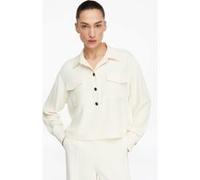 Comma Blouses Offwhite Taille: 36 | Chemises à boutons Outlet | Femme | Blanc