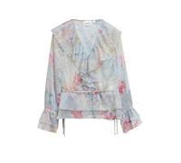 COMMA Blusenshirt bleu clair | 34