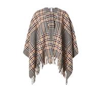 COMMA Cape beige / lie de vin / noir, Taille XS-XL