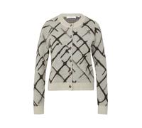 COMMA Cardigan beige / noir, Taille XS