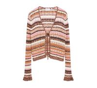 COMMA Cardigan beige / orange / noir / blanc, Taille XS
