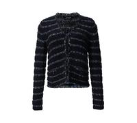 COMMA Cardigan bleu marine / bleu chiné, Taille L