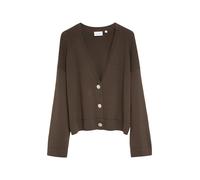 COMMA Cardigan chocolat, Taille 4XL