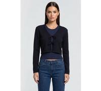 Comma Cardigan Dark-blue Taille: 40 | Cardigans Outlet | Femme | Bleu