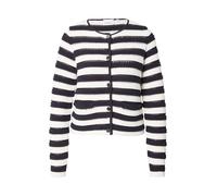 COMMA Cardigan noir / blanc, Taille L