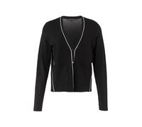 COMMA Cardigan noir / blanc, Taille S