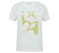 comma casual identity 2163761 T-Shirt, Blanc, 44 Femmes