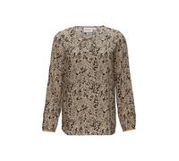 comma casual identity Chemisier greige / rose / noir / blanc, Taille XL