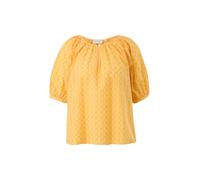 comma casual identity Chemisier orange / blanc, Taille L