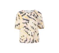 comma casual identity Chemisier orange / saumon / rose / noir / blanc, Taille XS