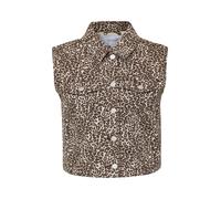 comma casual identity Gilet beige / marron, Taille L