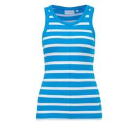 comma casual identity Haut bleu / blanc, Taille L