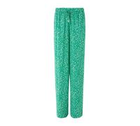 comma casual identity Pantalon bleu ciel / citron vert / jade, Taille 38