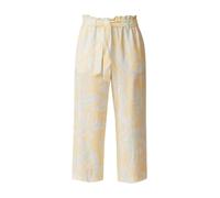 comma casual identity Pantalon jaune / vert / blanc, Taille 40