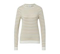 comma casual identity Pull-over beige / blanc, Taille XXXL
