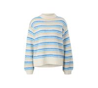 comma casual identity Pull-over beige / bleu / bleu clair / blanc, Taille S-M