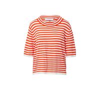 comma casual identity Pull-over orange foncé / blanc, Taille M