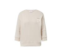 comma casual identity Sweat-shirt beige / noisette / blanc, Taille S
