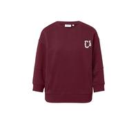 comma casual identity Sweat-shirt bordeaux / blanc, Taille S