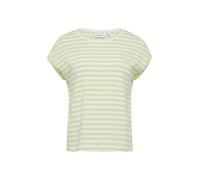 comma casual identity T-shirt citron vert / blanc, Taille L