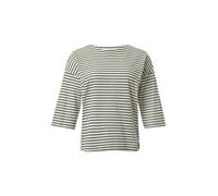 comma casual identity T-shirt olive / blanc cassé, Taille M