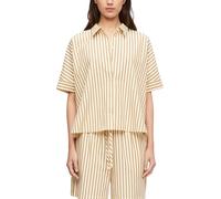 Comma Chemisier à Manches Courtes pour Femme 2180573 (1 pièce), Marron, 42