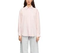 COMMA Chemisier rose / blanc, Taille L