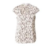 COMMA Chemisier brun foncé / gris clair, Taille XL