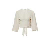 COMMA Chemisier 'Comma x Füsun Lindner' écru, Taille M